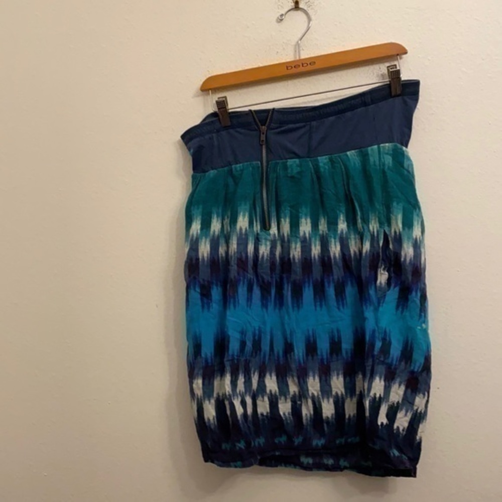BILLABONG BLUE STRAPLESS DRESS SIZE LARGE